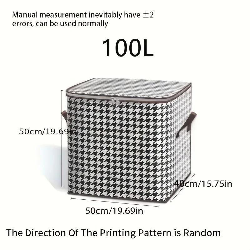 Foldable storage box Quilt Clothes Storage Bag Big Capacity Blanket Sorting Bags Dustproof Closet Under-Bed Storage Organizer 4