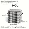 Foldable storage box Quilt Clothes Storage Bag Big Capacity Blanket Sorting Bags Dustproof Closet Under-Bed Storage Organizer 4