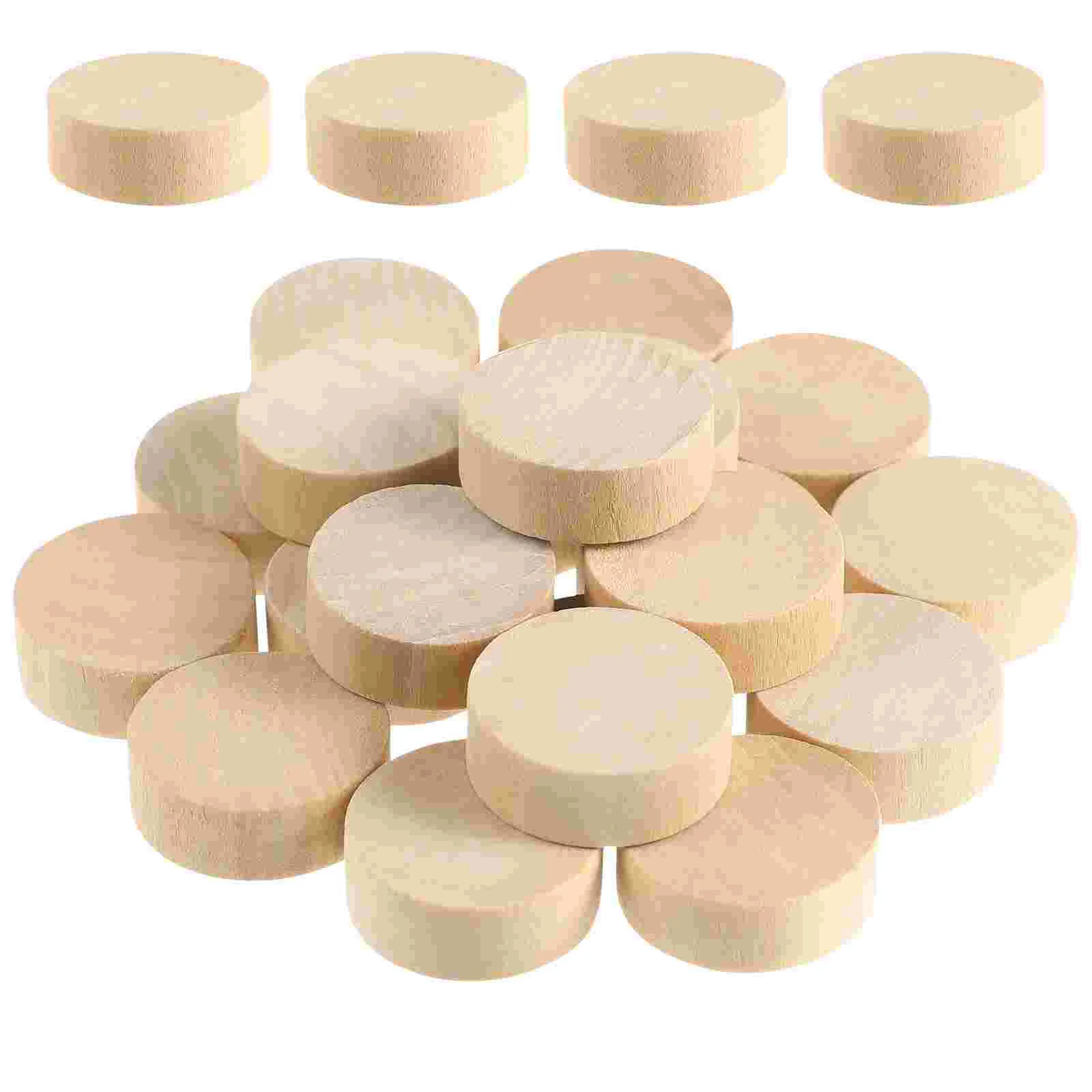 

20 Pcs Chess Toys Catapult Fast Sling Puck Game Accessories Bamboo for Wooden Ice Hockey