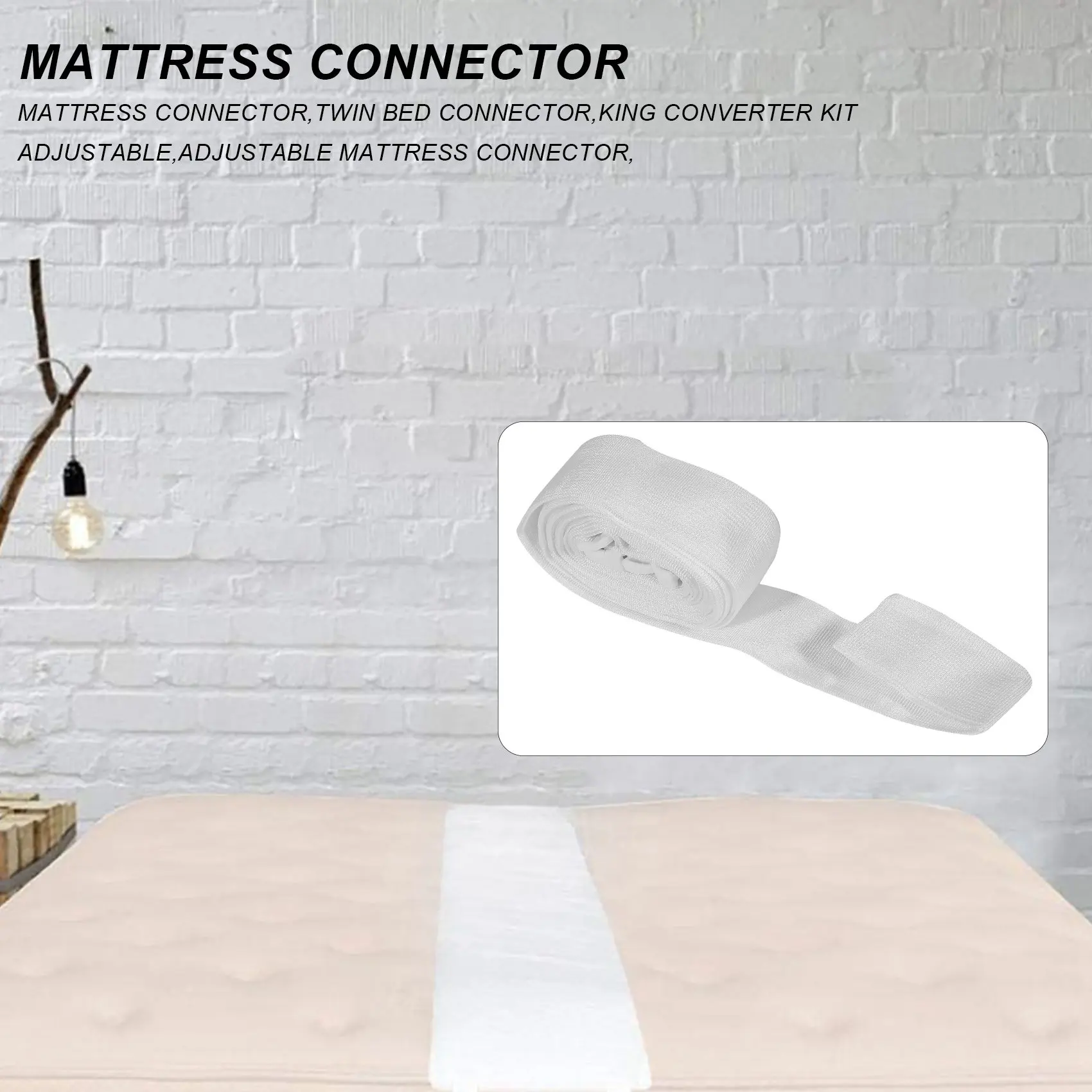 Bed Bridge Twin To King Converter Kit Adjustable Mattress Connector For Bed Bedspacefiller Twin Connector New