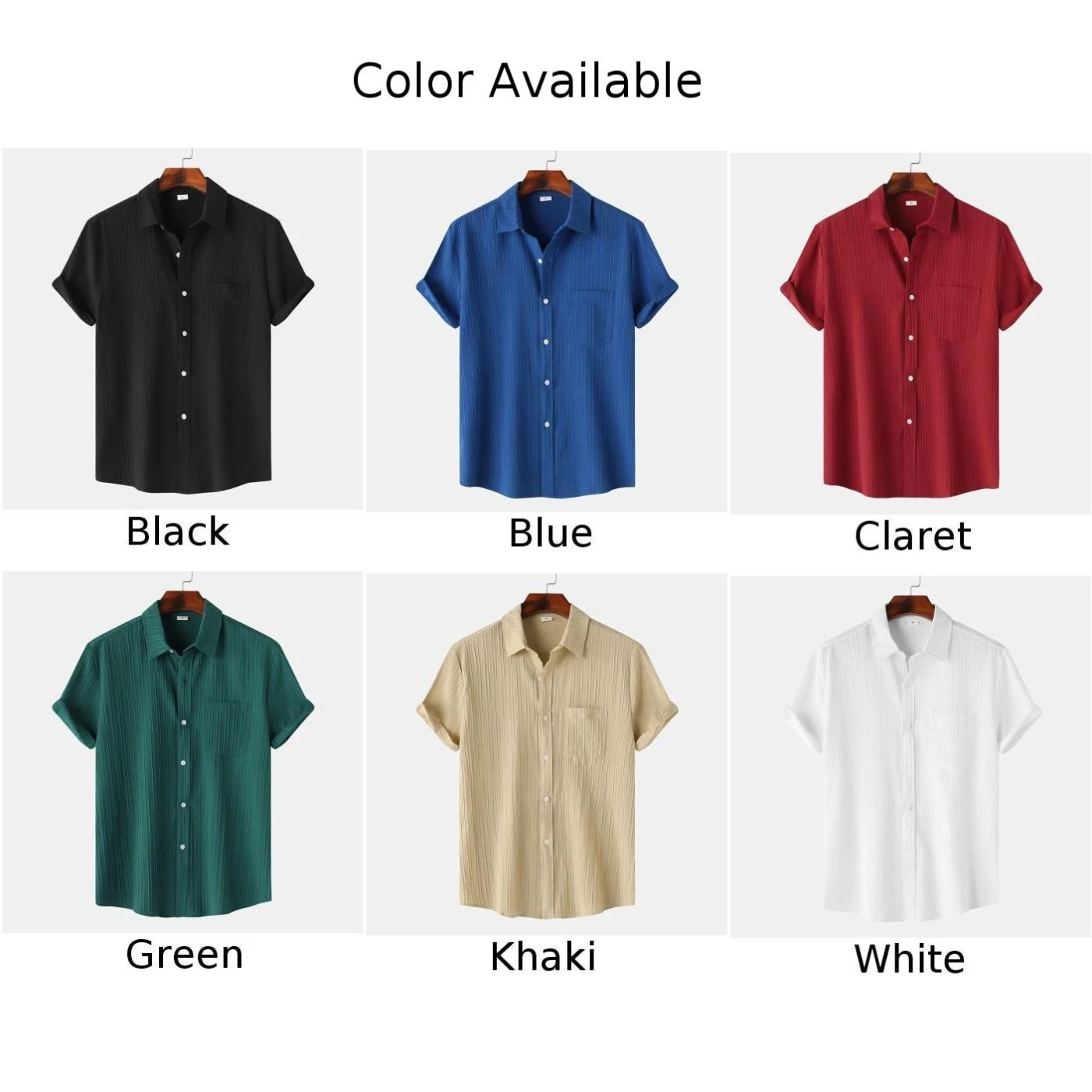 Blouses Shirts Workwear Button Comfort Comfortable Fashion Lapel Collar Loose Short Sleeves Solid Color Brand New