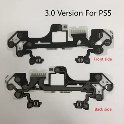 10-Pack Replacement Conductive Film for Game Controller Button Flex Cable (10pcs 3.0 black)