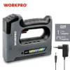 WORKPRO 5 In1 3.6V Heavy Duty Staple Gun Rechargeable Cordless Tacker For House Decor Renovations Upholstery, Decoration 1