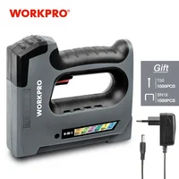 WORKPRO 5 In1 3.6V Heavy Duty Staple Gun Rechargeable Cordless Tacker For House Decor Renovations Upholstery, Decoration 1