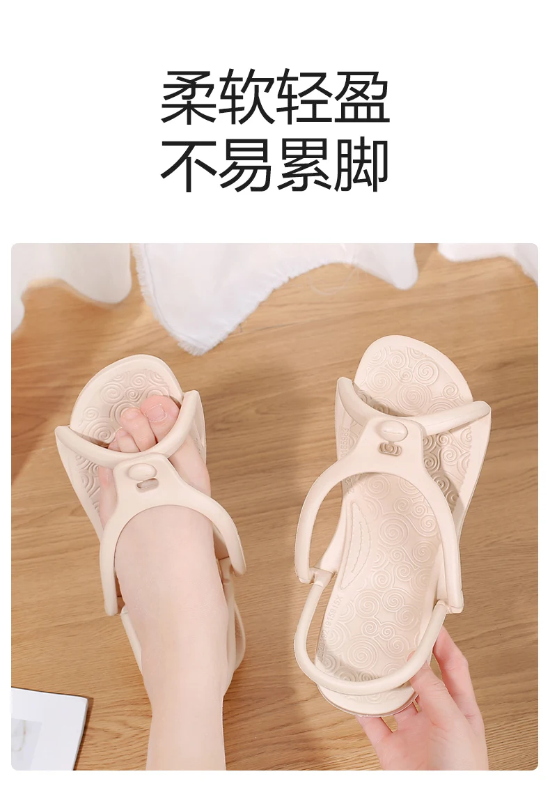 Verbesserte Faltbare Reise-Hausschuhe Unisex EVA Flip-Flops Hotel Rutschfeste Badezimmer Innen- und Außenbereich Tragbare Leichte Komfortable Pantoffeln – Detail 10