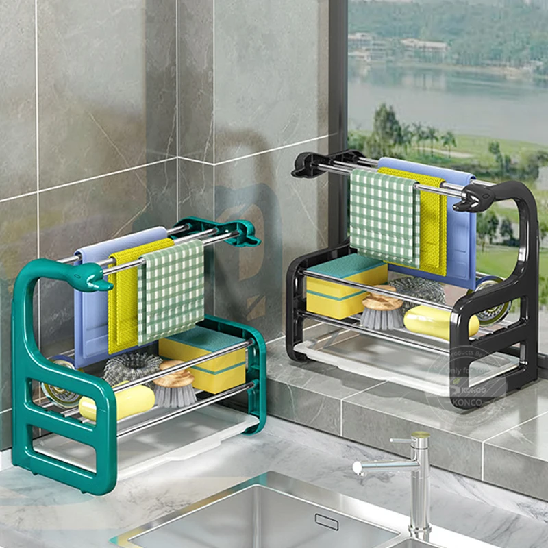 Kitchen Sink Caddy Sponge Holder