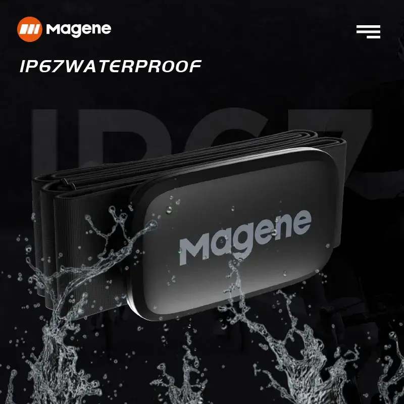 Magene H64 Heart Rate Sensor Dual Mode ANT Bluetooth With Chest Strap Cycling Computer Bike forWahoo Garmin Sports Monitor - Image 3