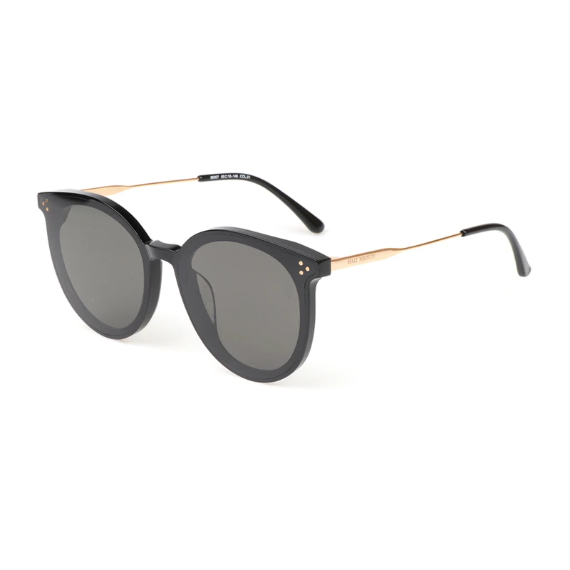

Basames Ladies Sunglasses for Man Round Sun Glasses Handmade Acetate Frames Woman Designer Replica Eyewear Female Goggles Gafas