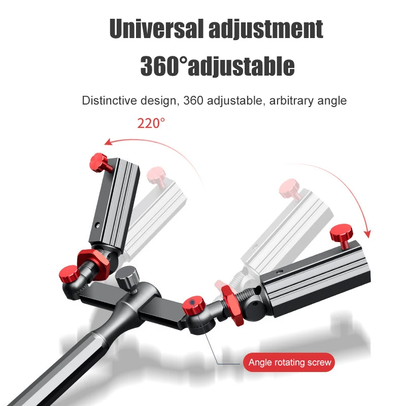 Lot De 2 Supports De Canne à Pêche Pliables En Acier Inoxydable - Diamètre Intérieur 35 Mm, Portable, Universel