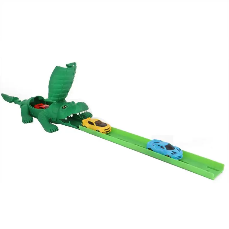 CarTrackCrocodileLauncherWithCarsFineMotorSkillTrainingToys