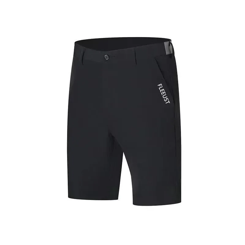 

Men Golf Trousers Summer Solid Color Fashion Casual Comfortable Golf Wear Quick-Drying Breathable Golf Shorts