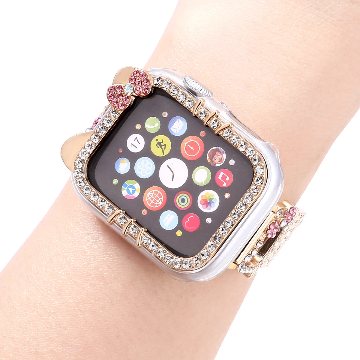Protective Case for Apple Watch Series 9/8/7 6/5/4 SE 41mm 45mm 40mm 44mm
