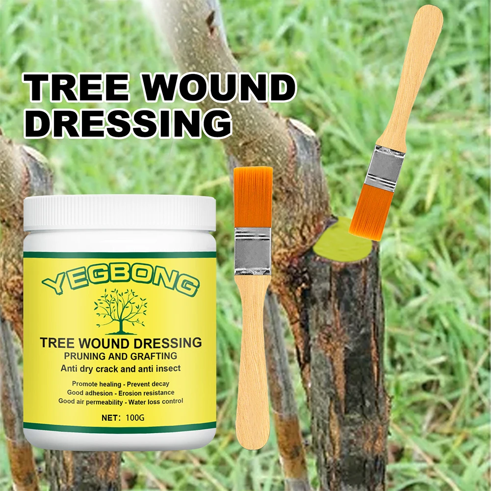 Tree Wound Sealer Tree Wound Dressing Tree Bonsai Wound Pruning Sealer Plant Cut Paste Pruning Compound Plant Healing Sealant for Bonsai