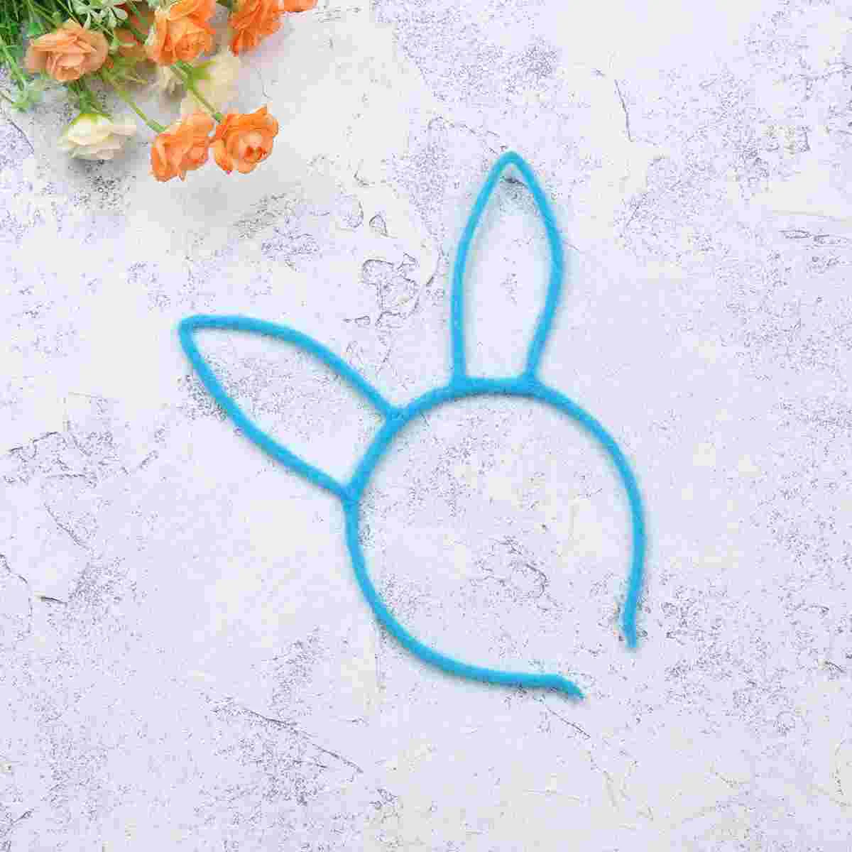 

10 Pcs Headband Miss Cute Accessories Bunny Ears Cosplay White Hair Accessory for Girl