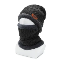 Boys Winter Hats and Scarves Set Boys Girls Add Thick Hats and Necklaces In Autumn Cute Baby Hats for Children Ages3-8Years 6