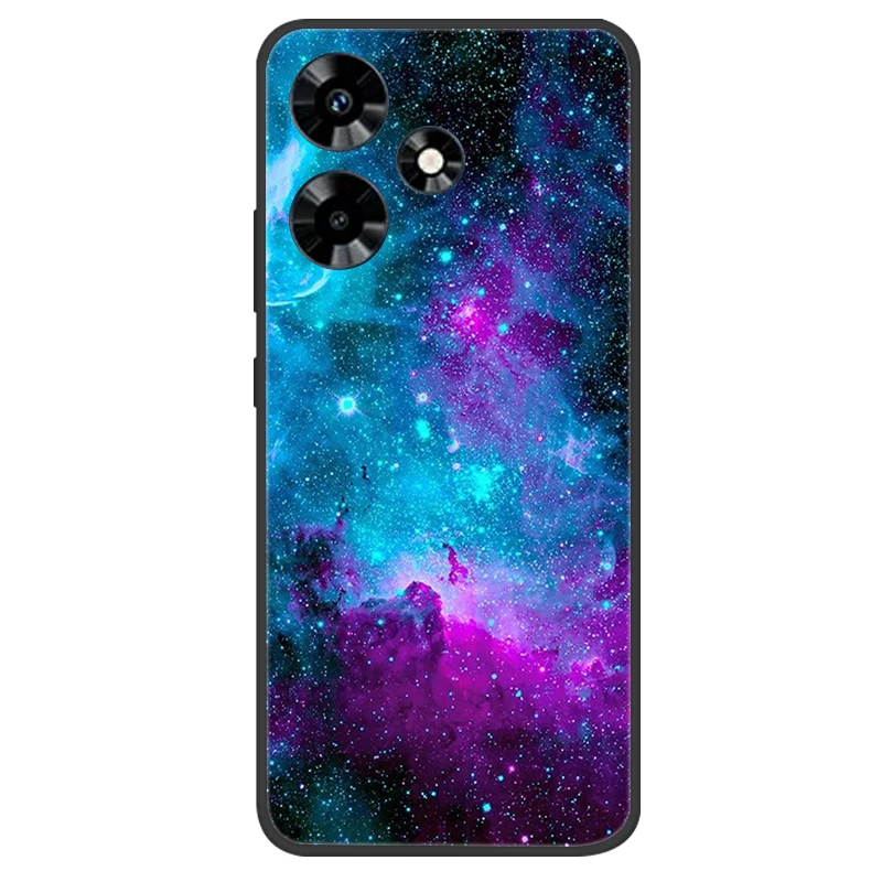 Elegant Black Silicone Butterfly Phone Cover - Soft Protective Bumper Case