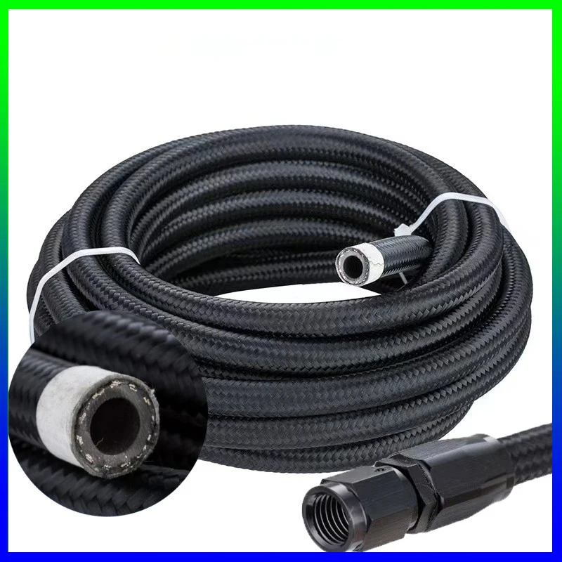 thumbnail image 2 of RATCHROLL 5ft 12AN Fuel Hose – Stainless Steel Braided Line For Fuel, Oil & Coolant 2 of 12