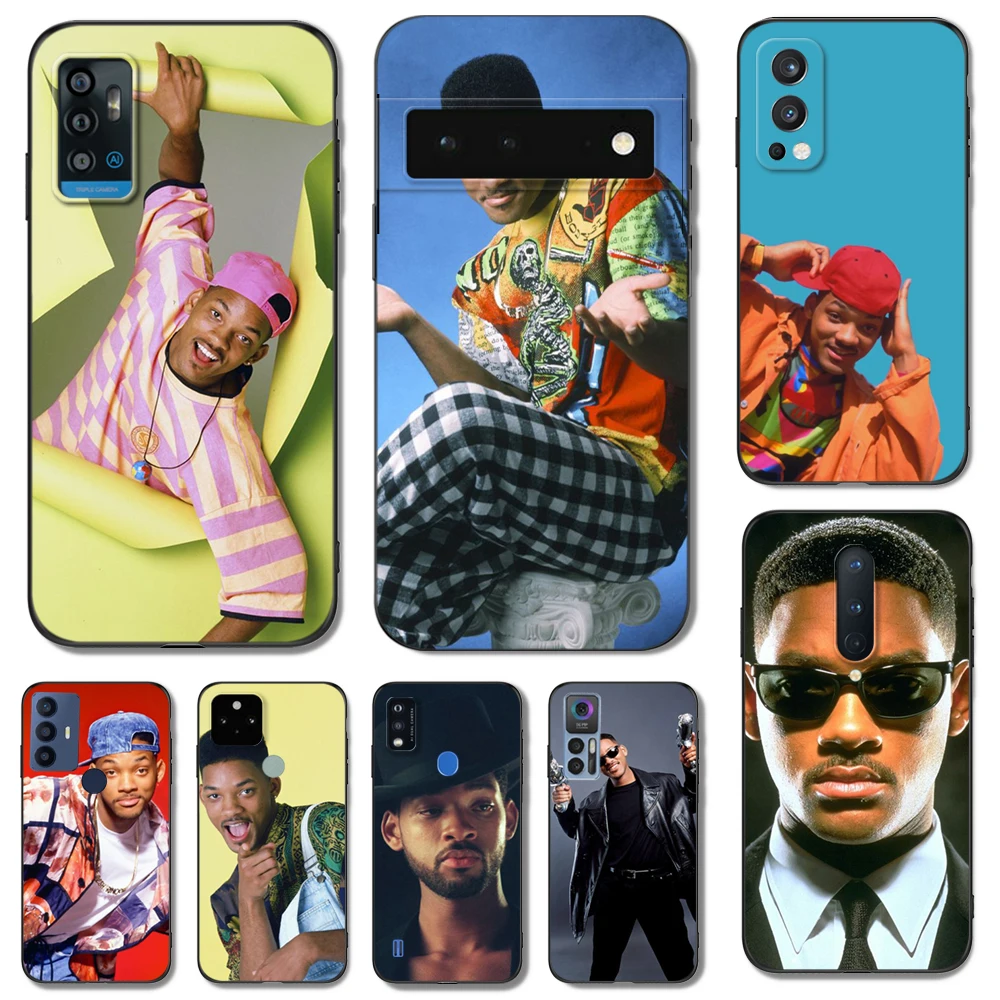 Nero Caso Di Tpu Per Tcl Telefono 20 20L 10 Lite 10L Plus Pro 20E 20R 20Se 20Xe 205 20B 20Y Will Smith