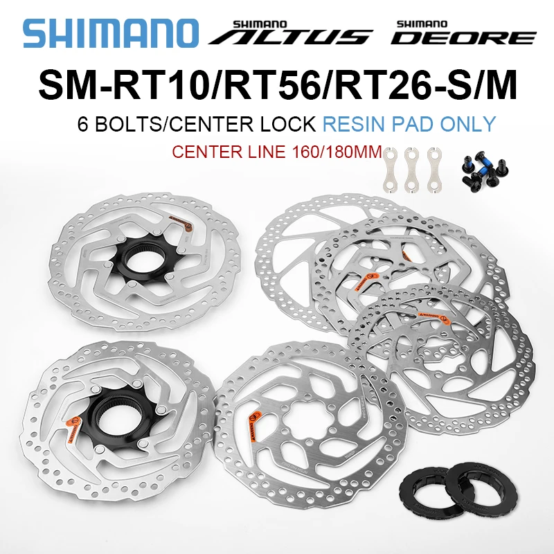 schoorsteen Wacht even bloem Brake Rotor Shimano Rt56 180mm | Brake Rotor Shimano Rt10 | Shimano Disc  Rotor Rt10 - Bicycle Brake - Aliexpress