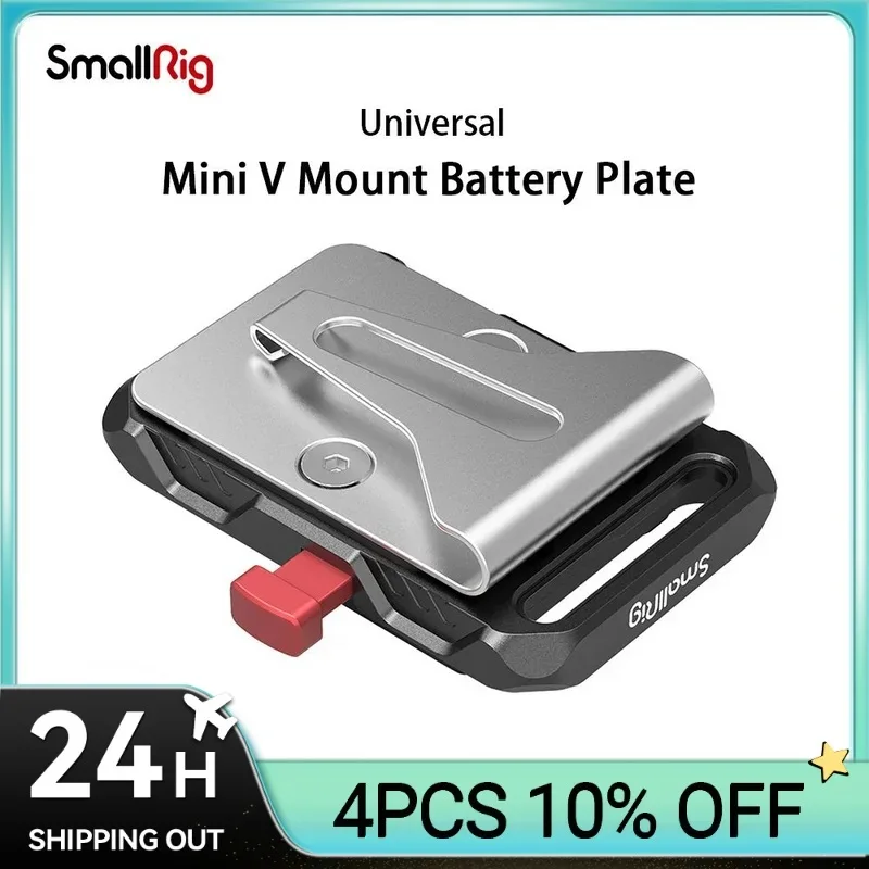 SmallRig Universal Mini V Mount Battery Plate Belt Clip 2990 For A7S3 and other camera V mount batteries