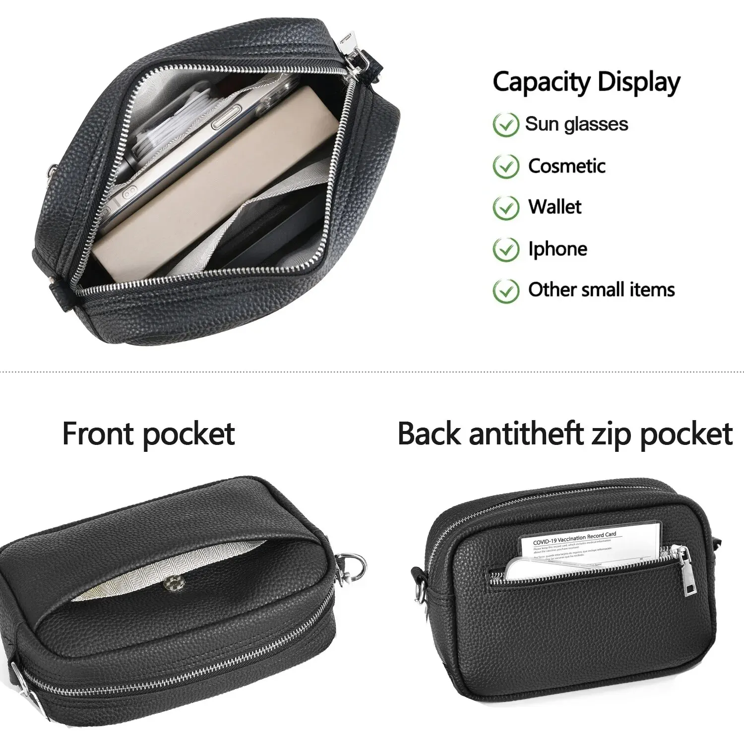 Crossbody Bags for Women Stylish Wide Strap Shoulder Bag PU Leather Daily Use Purses and Handbags with Zipper crossbody bag women shoulder bag