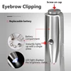 LED Lighted Eyebrow Tweezers, Precise and Illuminated Beauty Tool for Brow Shaping 5