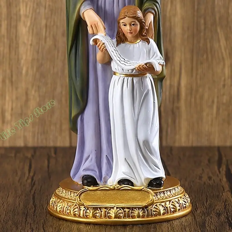 Virgin Mary & Saint Anne Resin Statue 1