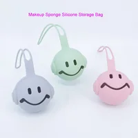 1Pcs Makeup Sponge Holder Shatterproof Eco-Friendly Silicone Beauty Make Up Blender Storage Case For Travel Makeup Case For Bag 1