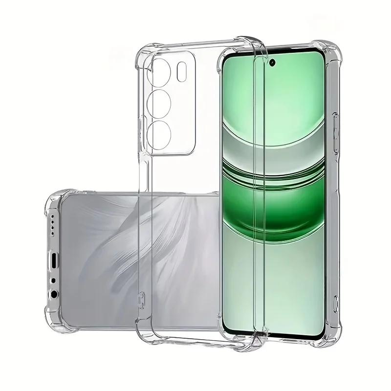 Clear Soft Silicone Phone Case - Transparent Back Cover