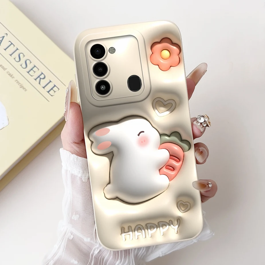 Cute Animals Cartoon Soft TPU Phone Case
