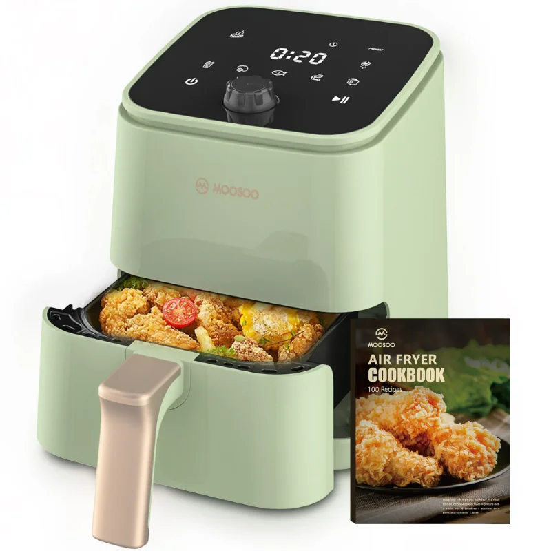 Moosoo Air Fryer, 2Qt Air Fryer Oven with Auto Shutoff, Overheat Protection  - AliExpress