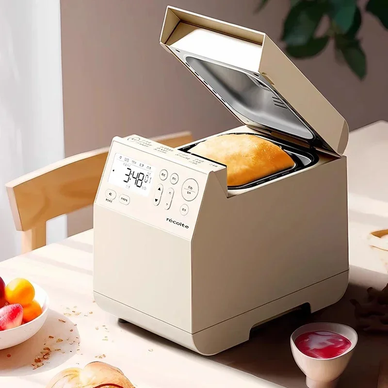 Recolte Automatic Bread Maker 430W 12 Programmable Programs 3 Baking Color Dough Stirring Toast Bread Machine