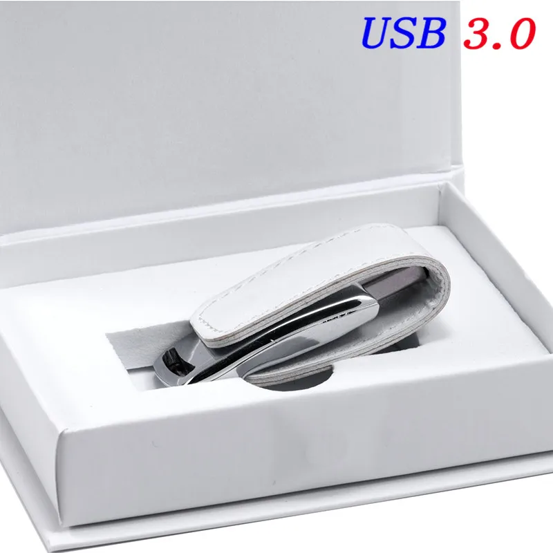 best usb c flash drive JASTER New 3.0 Usb Flash Drives U Disk Gift Free Custom LOGO Leather Shell Model + BOX Pendrive 4GB 8GB 16GB 32GB 128GB bluetooth pen drive USB Flash Drives
