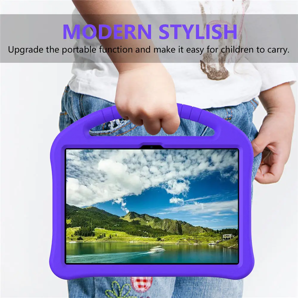 Children's Shockproof EVA Foam Tablet Case with Kickstand - Full Body Protection