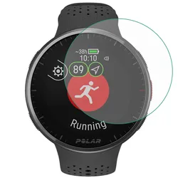 Premium Tempered Glass Smartwatch Screen Protector - Full Coverage Shield - Polar Pacer (1 pcs glass)