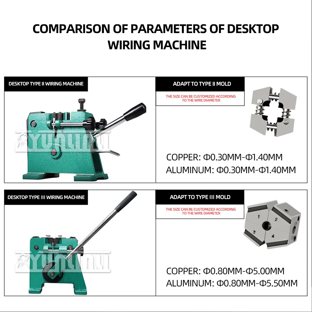 Desktop Mold Cold Splicing Machine Wire Drawing and Cold Welding Machine Copper and Aluminum Wire Pressing Welding