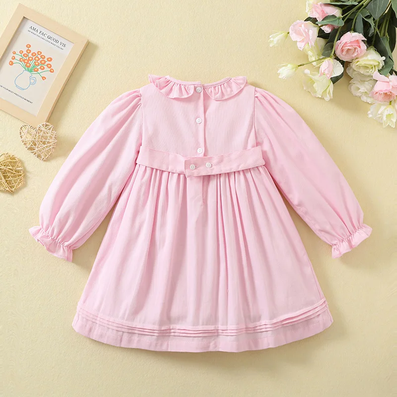 Buy Wholesale China Girls Dresses Kids Handmade Smocking Clothes Baby Girl's  Smocked Dress & Girls Dresses Girls Skirt Girls Summer Clothes at USD 20