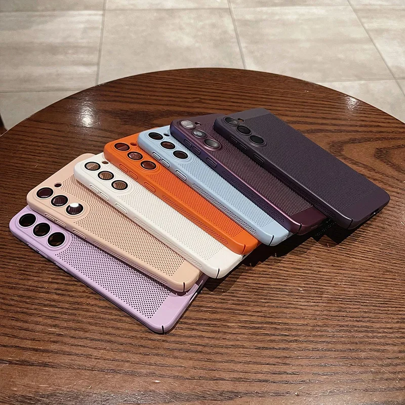 Breathable Heat Dissipation Cooling Case - Premium PC Hard Back Cover