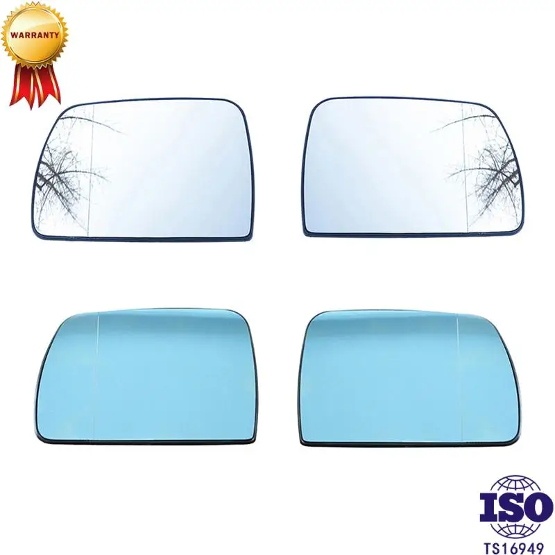 

Car Replacement White & Blue Left Right Heated Wing Rear Mirror Glass For BMW X5 E53 1999 2000 2001 2002 2003 2004 2005 2006