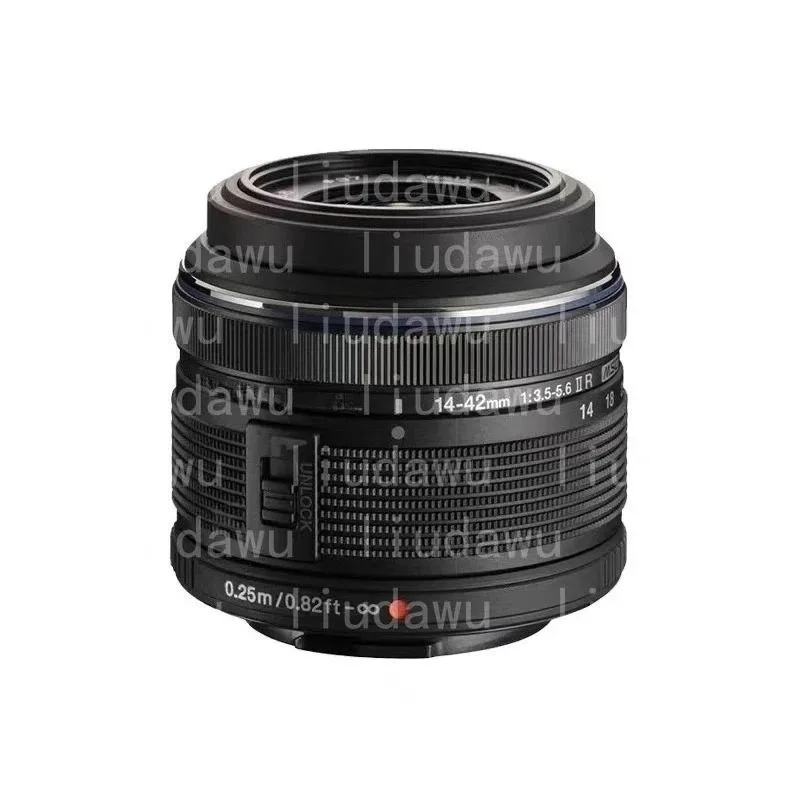 99% 새  14-42 F3.5-5.6 II 렌즈(올림푸스 M.ZUIKO DIGITAL ED 14-42mm F3.5-5.6 II MSC M43 마운트 광각 줌 렌즈)