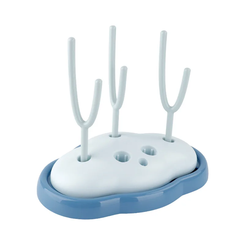 Baby Milk Cup Drainage Organizer, Baby Dry Clean Shelf, Wide Drainage Base Bottle Holder, Mechanical Structure Tray