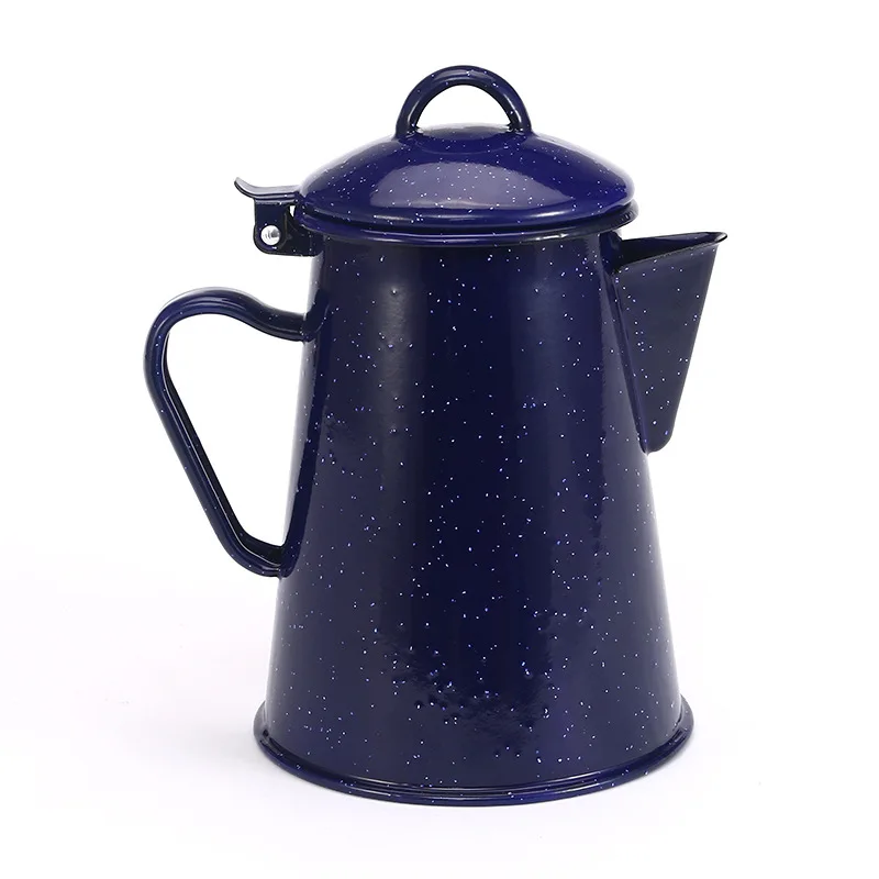 New Large Capacity Enamel Kettle for Home Enamel Handle Pot Coffee Cold Water Jug Water Pitcher cold water jug enameled tea kettle