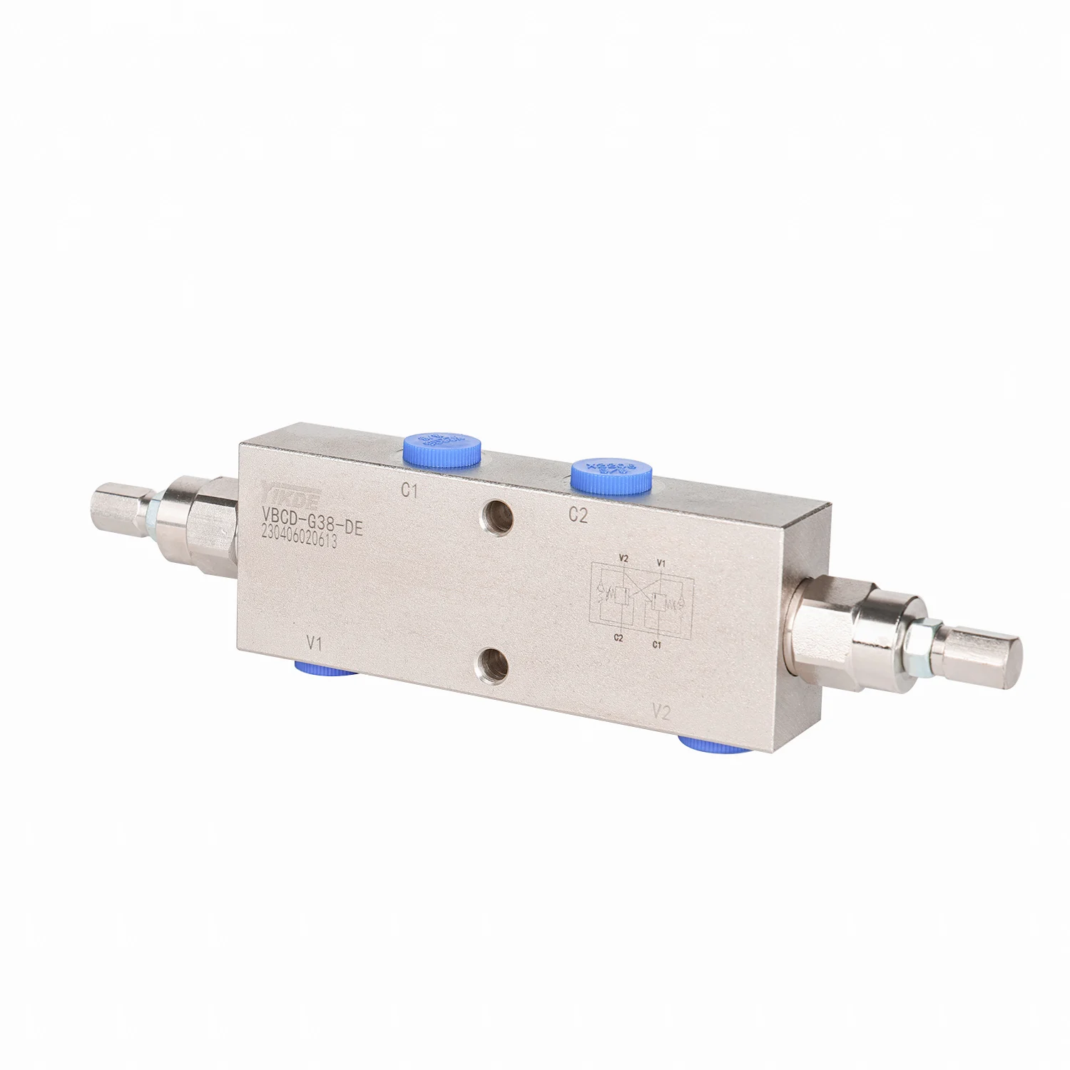 VBCD G38 DE 3/8 inch DOUBLE OVERCENTER VALVE Balance Hydraulic Counterbalance Valve for machinery hydraulic circuits system