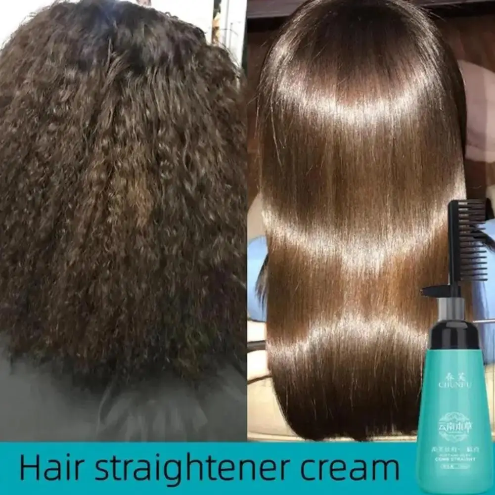 

Protein Correcting Hair Straightening Cream/Softening Scalp Anti-Dandruff Repair CombSmoothing Soften Frizz Hair Treatme Da X4X2