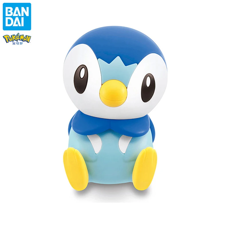 

Bandai Original Pokemon Model Kit Quick 06 Piplup Assembled Model Action Figure Toys Collectible Model Gifts for Kids In-Stock