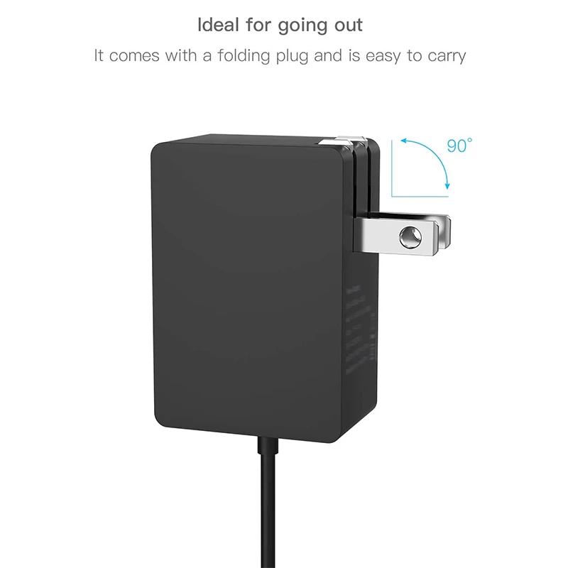 Netcosy 24W 15V 1.6A Surface Charger Wall Power Supply For Microsoft Surface Go Pro 6/ Pro 5/ 4/Pro 3,Surface Laptop