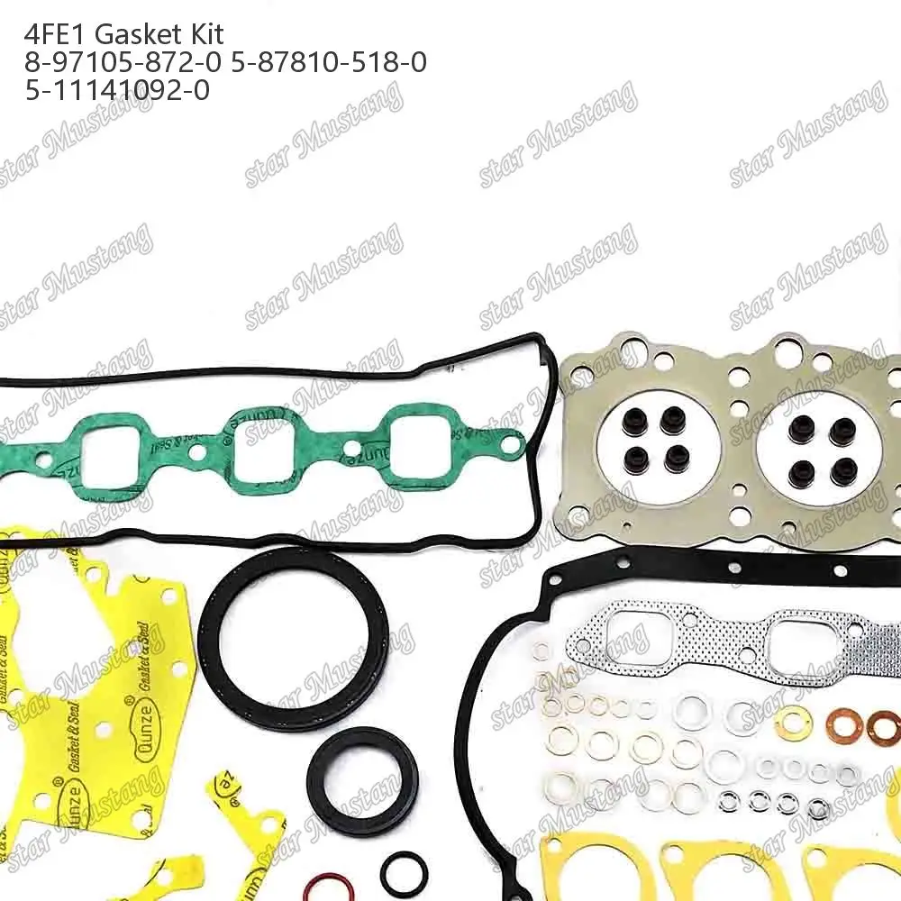 4FE1 Engine Gasket Kit 8-97105-872-0 5-87810-518-0 5