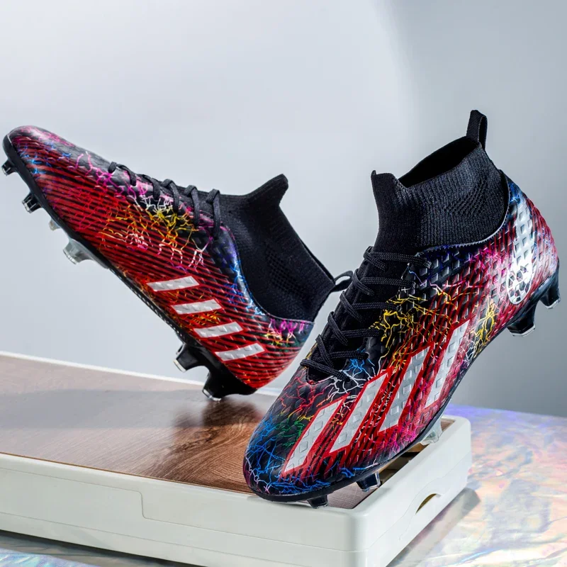 Football Shoes Men Breathable Indoor Outdoor Cleats Futsal