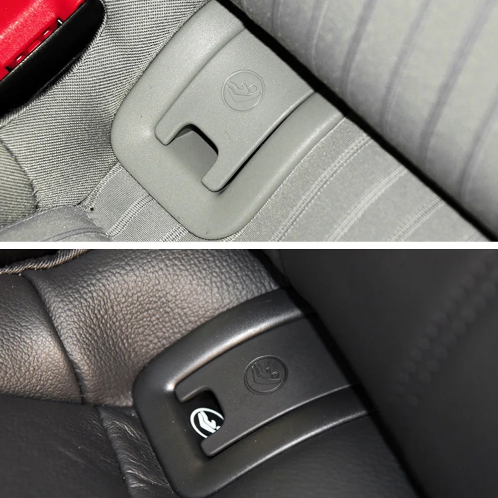 자동차 뒷좌석 후크 ISOFIX 커버 어린이 구속, 아우디 A4 블랙 4G8887187 2009-2016 뒷좌석 슬롯 트림 커버