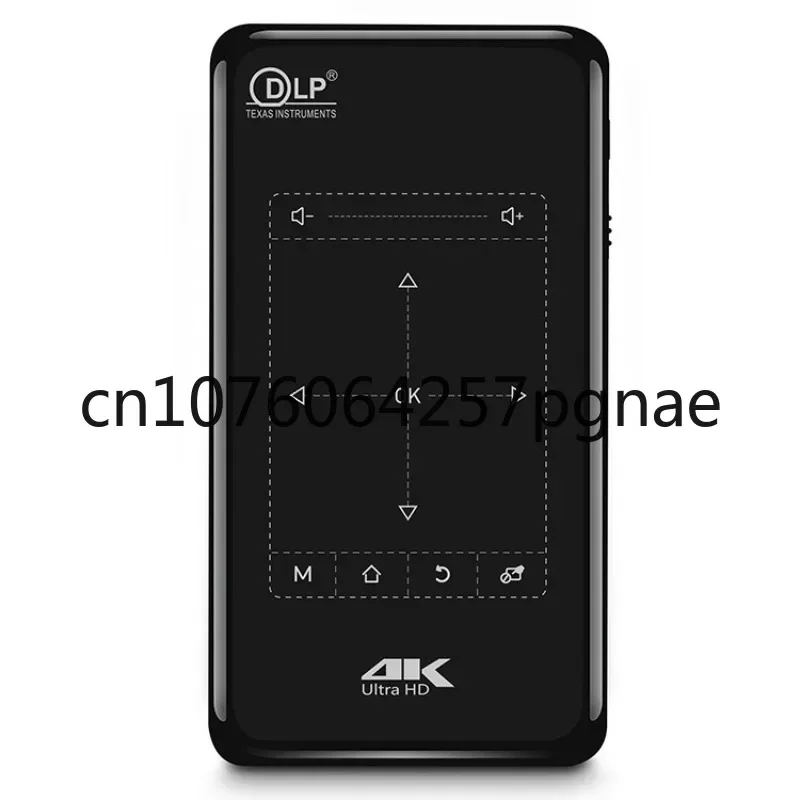 Mini Proiettore Dlp Decodifica 4K Hd Supporto Ingresso Hd Proiettore Intelligente Android 9.0